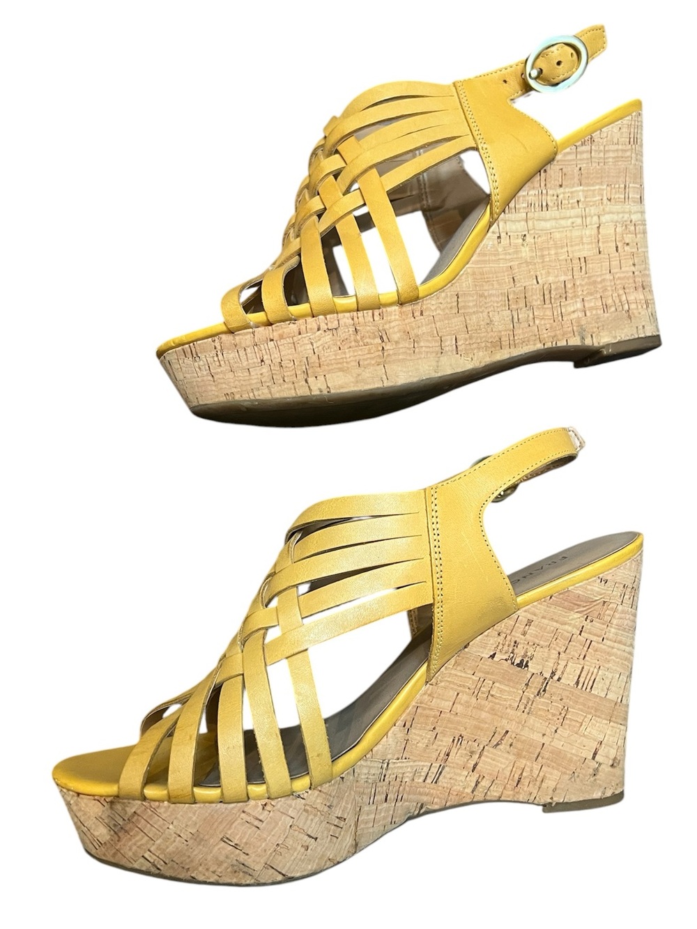 Franco Sarto Cork Wedge Sandal - Picture 4 of 7